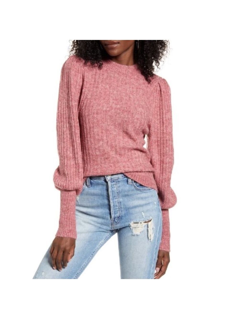 LEITH Juliet Sleeve Sweater